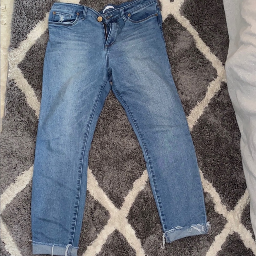 STS Blue Ellie High Rise - Raw Hem Skinny Jean